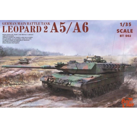 Border Maquette Leopard 2 A5/A6 1:35 référence BT-002