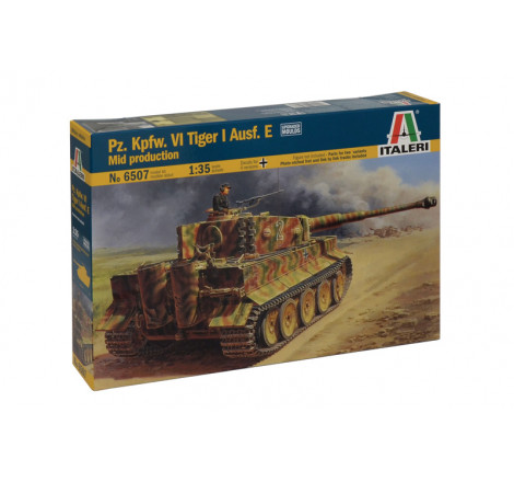 Italeri Maquette Pz. Kpfw.VI Tiger Ausf.E 1:35 référence 35074