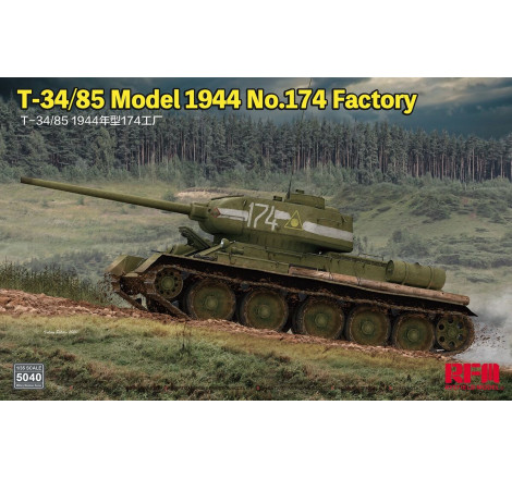 Ryefield Model Maquette T-34/85 (1945) N°174 Factory 1:35 référence 5040