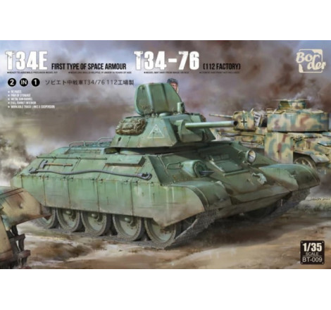 Border Maquette T34 ou T34-76 (Battle Of Kursk) édition limitée 1:35 référence BT-009