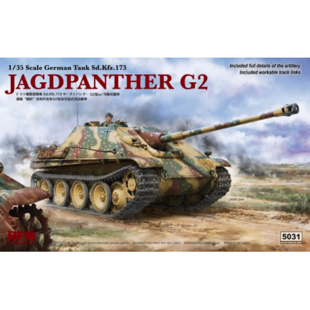 Ryefield Model Maquette Jagdpanther G2 1:35 référence 5031