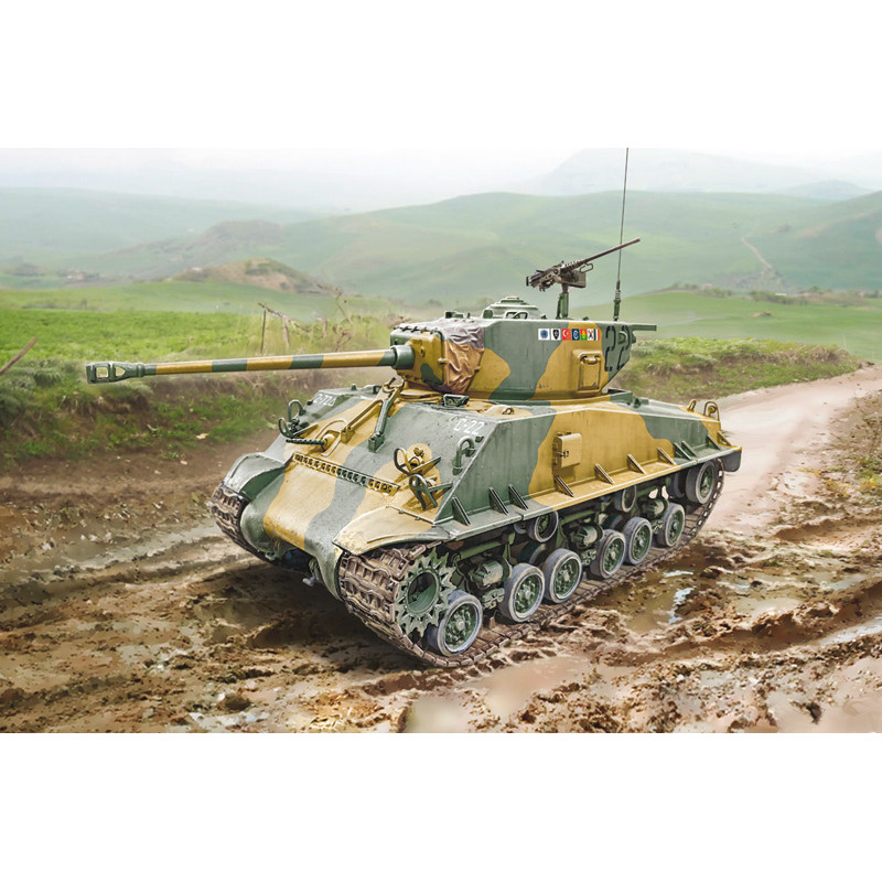 Italeri Maquette M4A3E8 Sherman (guerre de Corée) 1:35 référence 6586