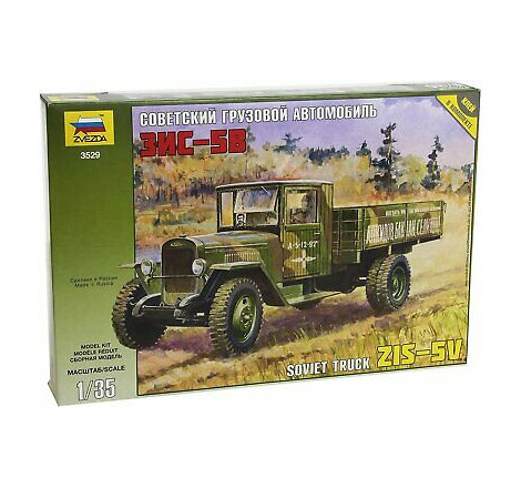 Zvezda Maquette Soviet Truck ZIS-5V 1:35 référence 3529