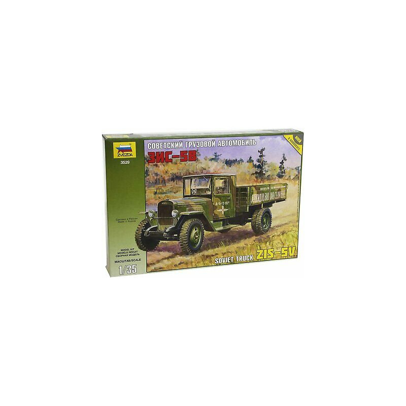 Zvezda Maquette Soviet Truck ZIS-5V 1:35 référence 3529