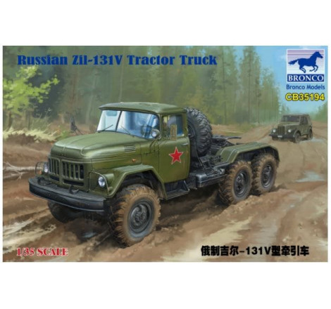 Bronco Maquette Russian Zil131V Tractor Truck 1:35 référence CB35194