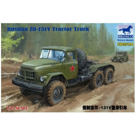 Bronco Maquette Russian Zil131V Tractor Truck 1:35 référence CB35194