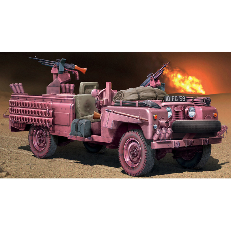 Italeri Maquette SAS Recon Vehicle "Pink Panther" 1:35 référence 6501