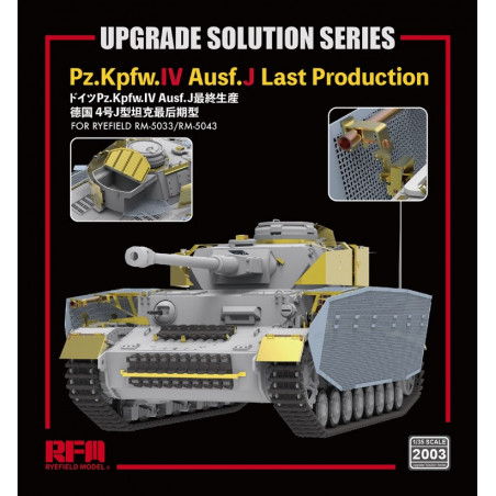 Ryefield Model upgrade Panzer IV Ausf.J (last production) 1:35 référence 2003