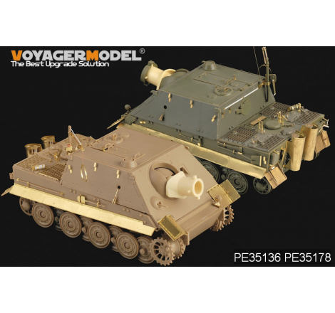 Kit upgrade Voyager Model WW2 German Sturmtiger 1:35 référence PE35178