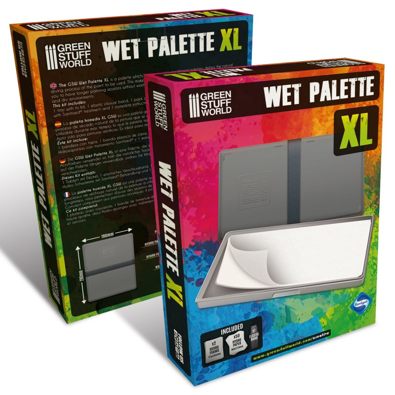 Palette humide XL Green Stuff World référence 501208