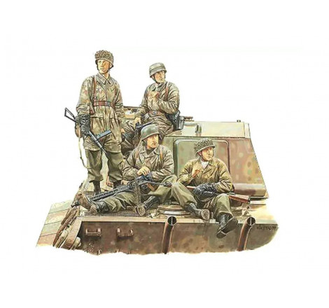 Dragon Maquette 3rd Fallschirmjäger division (ardennes 1944) 1:35 référence 6113