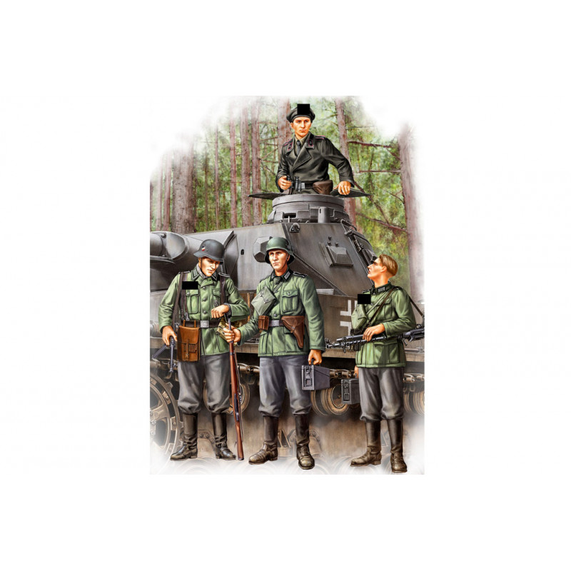 Hobby Boss Maquette German Infantry Set vol.1 (early) 1:35 référence 84413