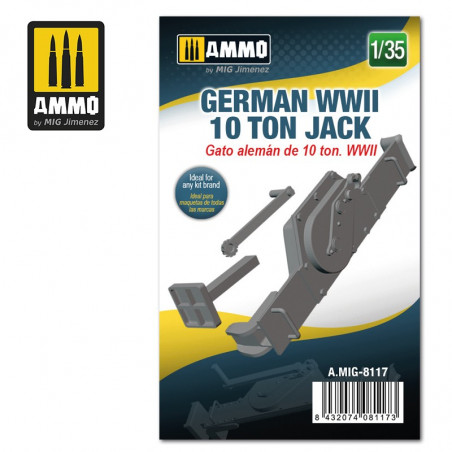 German WWII 10Ton Jack Ammo MIG-8117