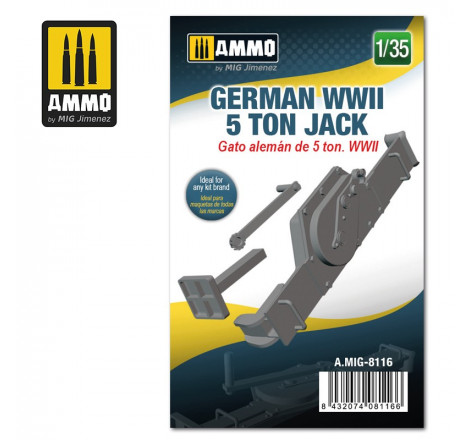 German WWII 5Ton Jack Ammo MIG-8116