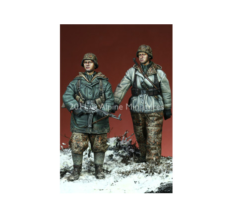 Alpine figurine 35113 WSS Grenadier (late war) 1:35