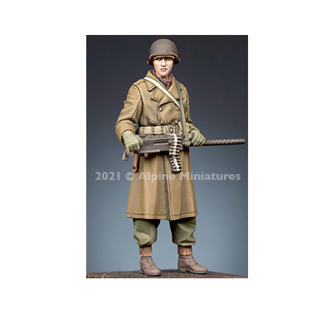 Alpine figurine 35293 WW2 US MG Gunner Winter 1:35