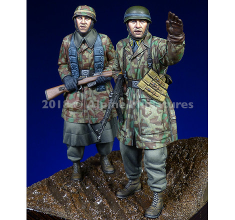 Alpine figurine 35249 WW2 German Fallschirmjäger, Ardennes Set 1:35