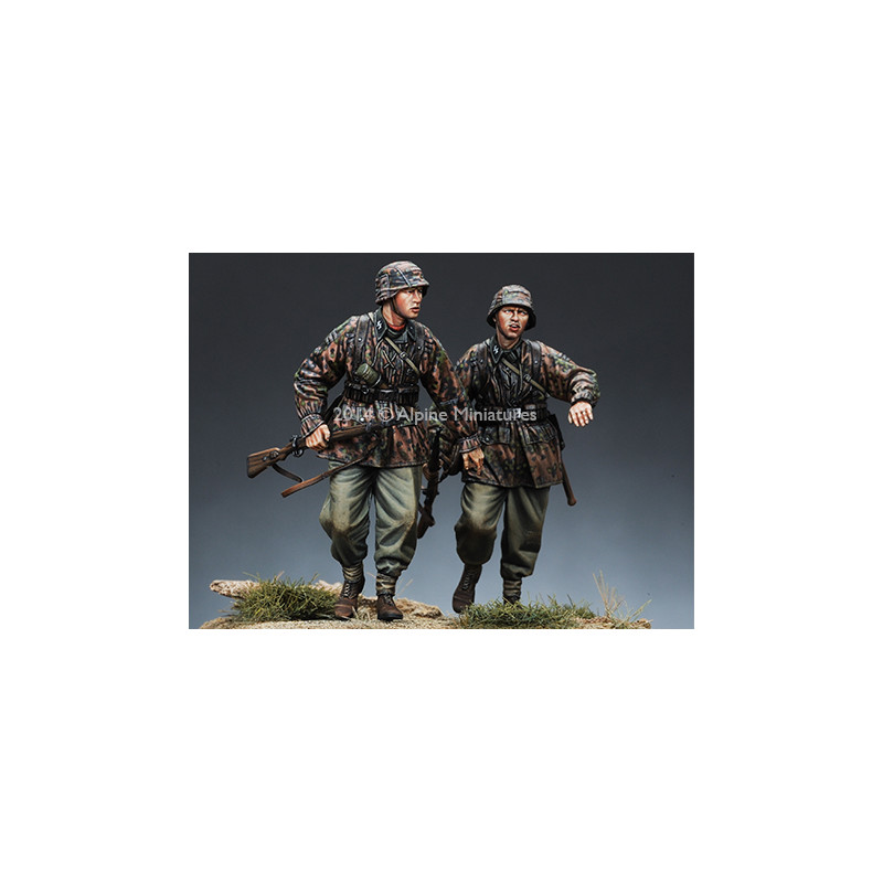 Alpine figurine 35168 WW2 WSS Infantry Set 1:35
