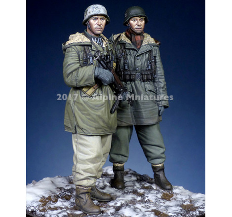 Alpine figurine 35237 WW2 WSS Grenadiers Kharkov Set 1:35