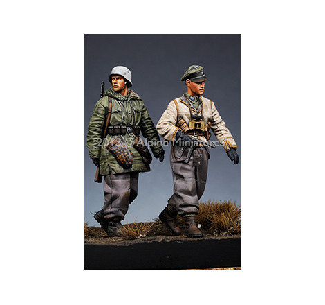 Alpine figurine 35153 WW2 WSS Grenadiers Set 1:35