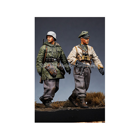Alpine figurine 35153 WW2 WSS Grenadiers Set 1:35