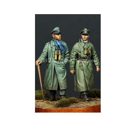 Alpine figurine 35138 WW2 Panzer Officer 1 Pz. Div. Set 1:35