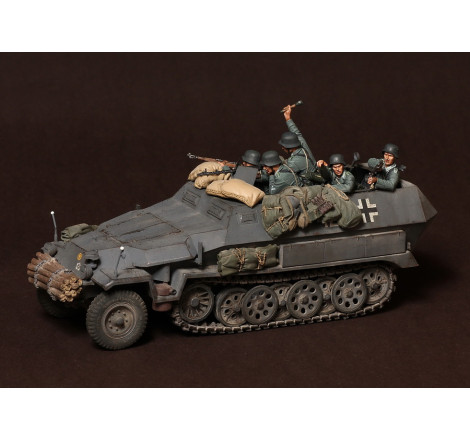 Soga Miniatures German Panzergrenadiers WW2 1:35 SOGA-4
