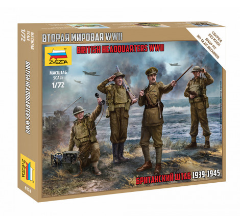 Maquette Zvezda - British Headquarters WW2 1:72 référence 6174