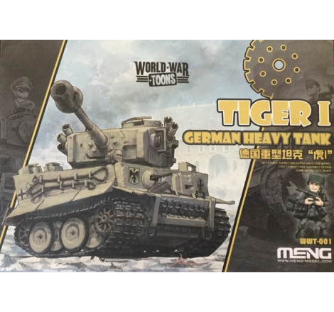 Maquette Meng World War Toons German Heavy Tank Tiger référence WWT-001