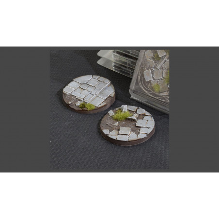 Socle GamersGrass Temple, rond 60mm (x2)