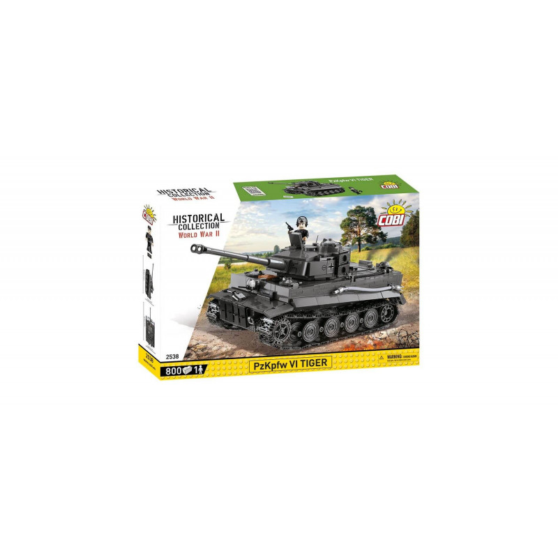 Cobi (Lego) char Tigre allemand WW2