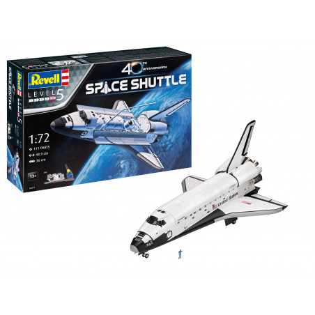 Maquette Revell  Space Shuttle (40éme anniversaire) 1:72 référence 05673