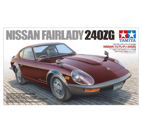 Maquette Tamiya® Voiture Nissan Fairlady 240ZG 1:24 référence 24360