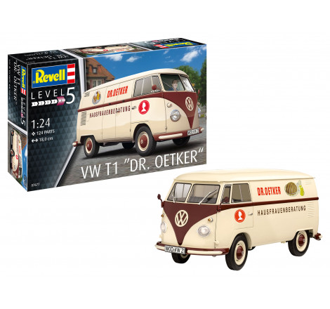 Maquette Revell® Van Volkswagen T1 "Dr. Oetker" 1:24 référence 07677