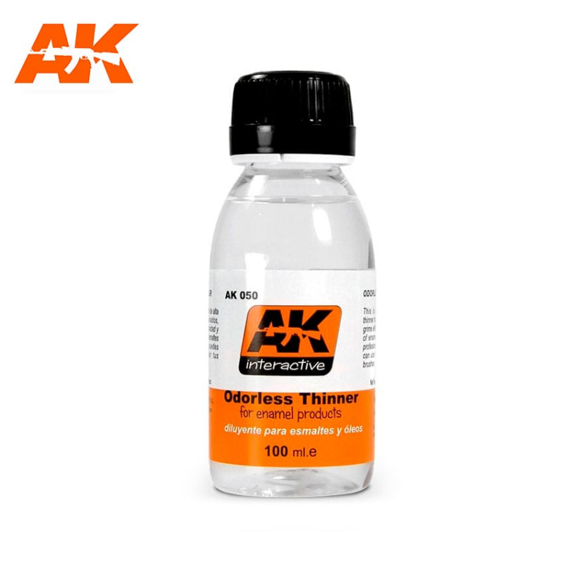 Odorless Thinner AK Interactive 100 ml référence AK050