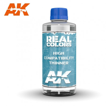 Real Colors High Compatibility Thinner AK Interactive 400 ml