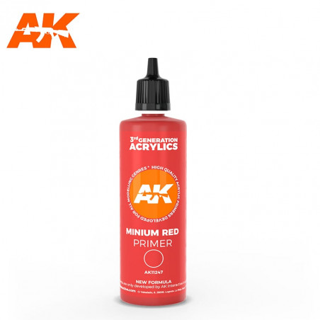 AK Primer (3rd Generation) Minium Red Primer AK11247