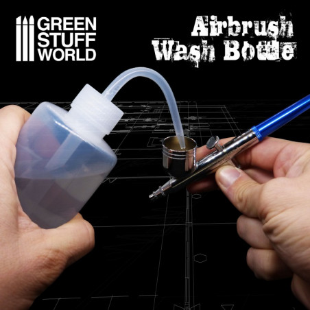 Airbrush Wash Bottle Green Stuff World