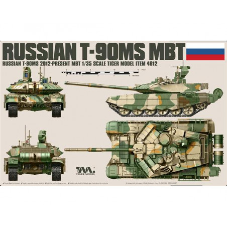Tiger Model Maquette Russian T-90MS MBT 1:35 référence 4612