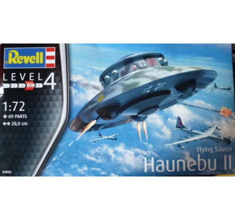 Maquette Revell Flying Saucer Haunebu II 1:72 référence 03903