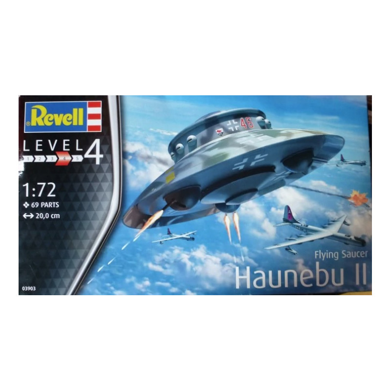 Maquette Revell Flying Saucer Haunebu II 1:72 référence 03903