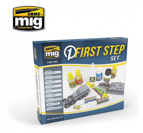 Set First Step (premiers pas) Ammo A.MIG-7800