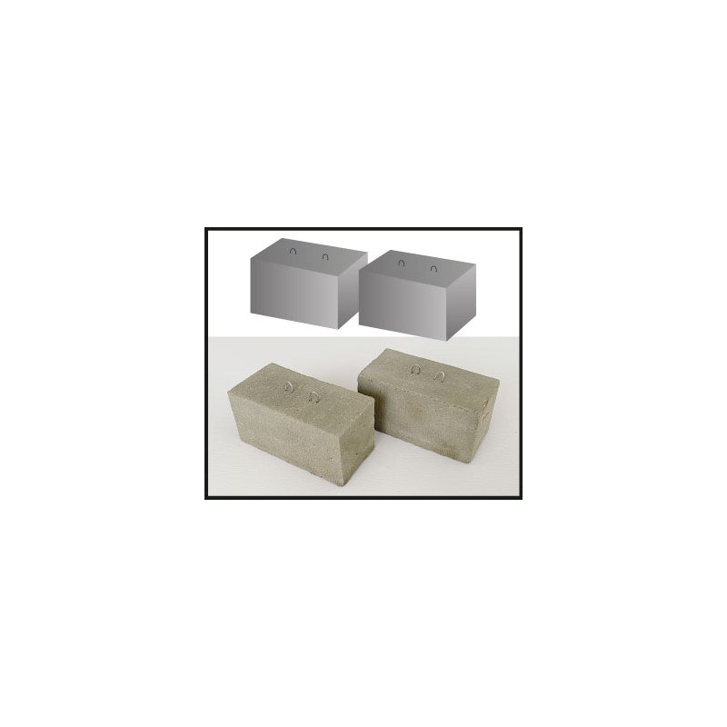 Blocs de béton M-Models 1:35 (x2)