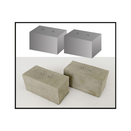 Blocs de béton M-Models 1:35 (x2)