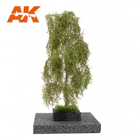 Arbre bouleau (été) AK Diorama Series 1:72 / 1:48 / H0 référence AK8179