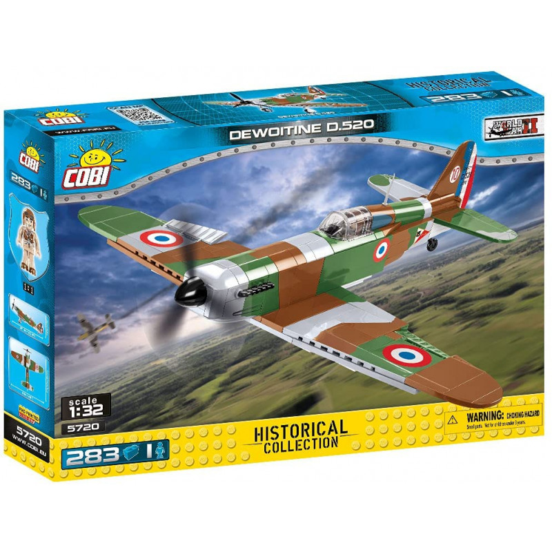 Cobi (Lego) avion Dewoitine D.520