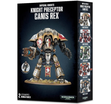 Imperial Knights Knight Preceptor Ganis Rex - 40K