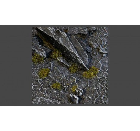 Petite touffe d'herbe Dark Moss 2mm (x500) GamersGrass aupetitbunker reims