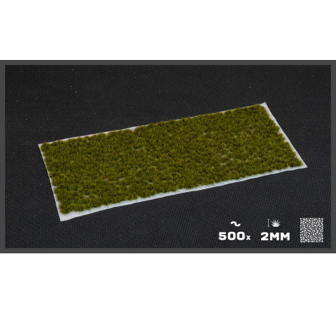 Petite touffe d'herbe Dark Moss 2mm (x500) GamersGrass