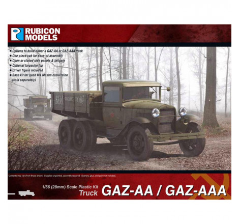 Rubicon Models® - Camion Gaz-AA / Gaz-AAA 1:56 (28 mm)